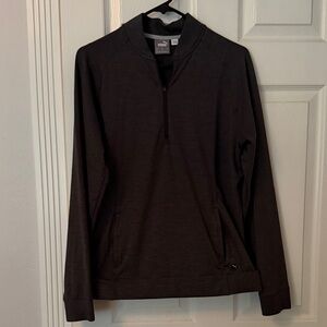 Puma Charcoal Quarter-Zip Top